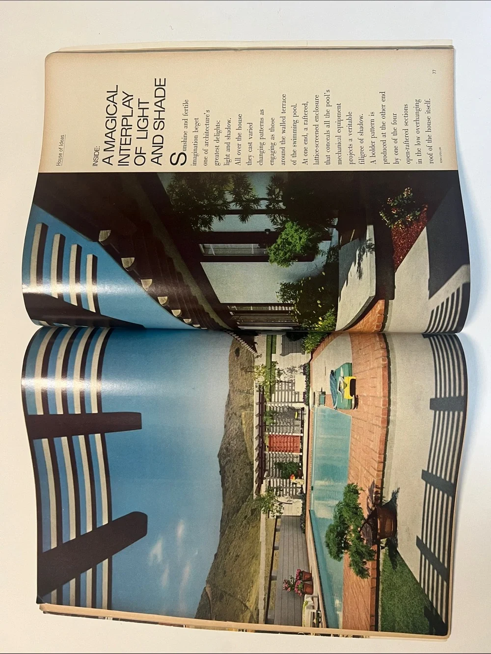 1964 Vintage House & Garden decorating magazine August 1964